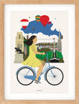 Bristol Cycling Print - BemmiesBazaar