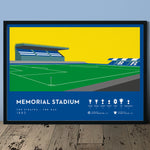 Bristol Rovers, Memorial Stadium — Champions print