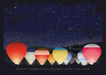 Bristol Balloon Fiesta Night Glow Print - BemmiesBazaar