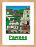 Parks and Recreation Pawnee Indiana Print Poster Parks and Rec