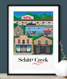 Schitt's Creek Print poster gift art