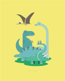 dinosaur print
