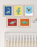 Dinosaur kids print