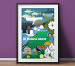 St Helena Island Wildlife print - BemmiesBazaar